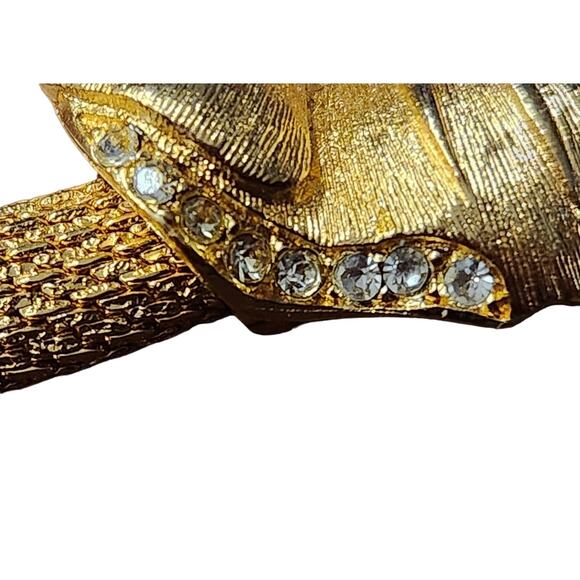 Vtg Dior Mesh Choker with Pearl and Crystal Flower‎ Missing 2 crystals see pic - Picture 12 of 14